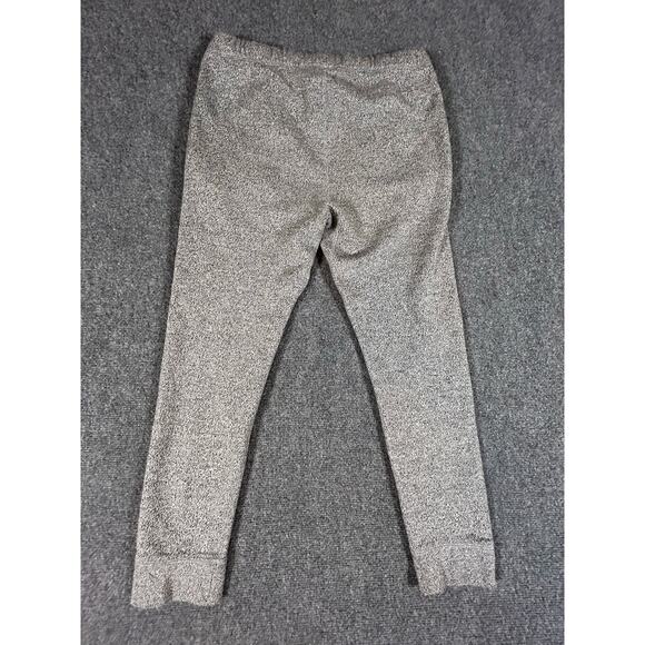 Roots Canada Organic Park Slim Heavy Fleece Jogger‎ Pants Zip Pockets Gray - Picture 3 of 6